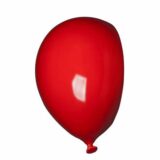 Umidificatore per radiatore in ceramica a forma di palloncino, collezione Balloon, colore rosso