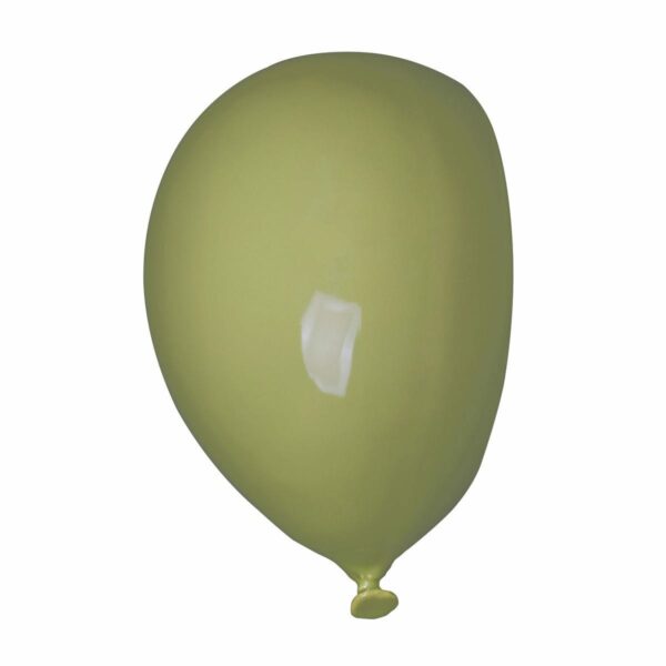 Umidificatore per radiatore in ceramica a forma di palloncino, collezione Balloon, colore verde