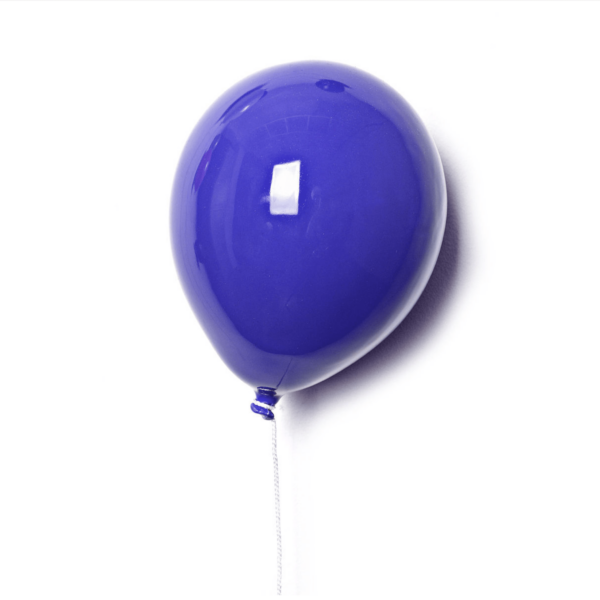 Palloncino decorativo in ceramica Balloon blu