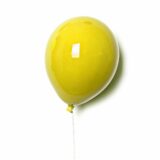 Palloncino decorativo in ceramica Balloon giallo