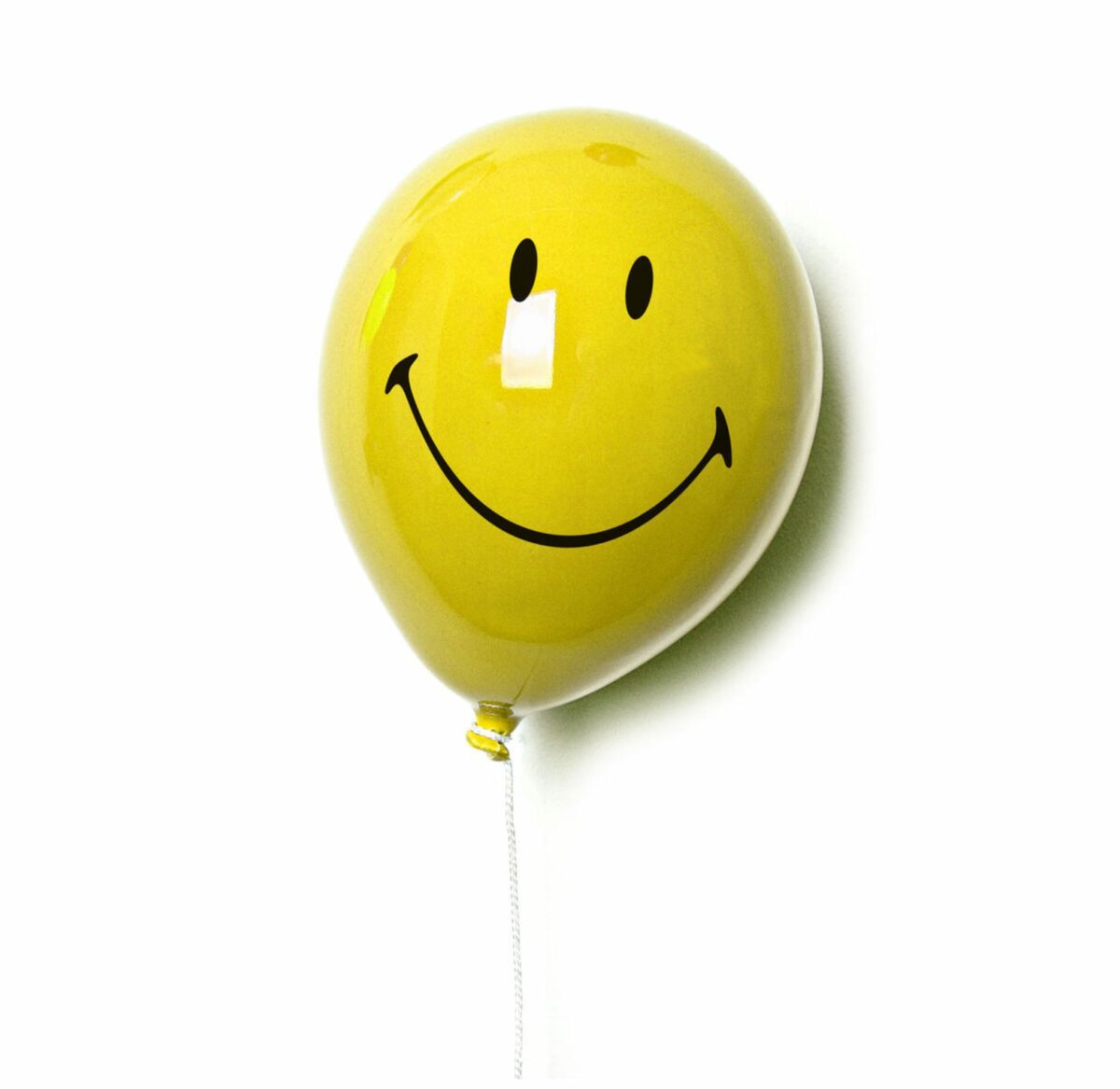 Palloncino decorativo in ceramica Balloon Smiley