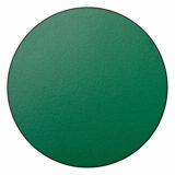 Appendiabiti a forma circolare della collezione Art-Up con pomello in acciaio inox e appendiabiti HPL colore verde oliva