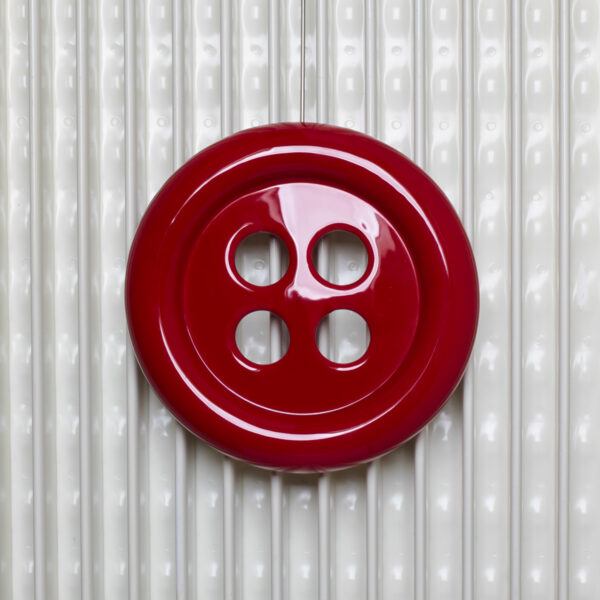 umidificatore design a forma di bottone rosso