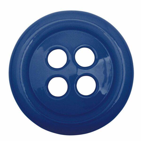 Umidificatore in ceramica a forma di bottone colore blu