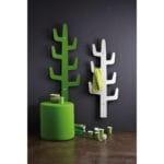 appendiabiti da muro design moderno a forma di cactus