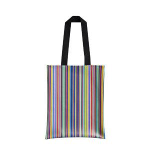 Borsa Tote-bag Total Stripes - Creativando Store