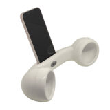 amplificatore per smartphone in ceramica a forma di cornetta del telefono