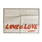 biglietto d'amore in grande formato.