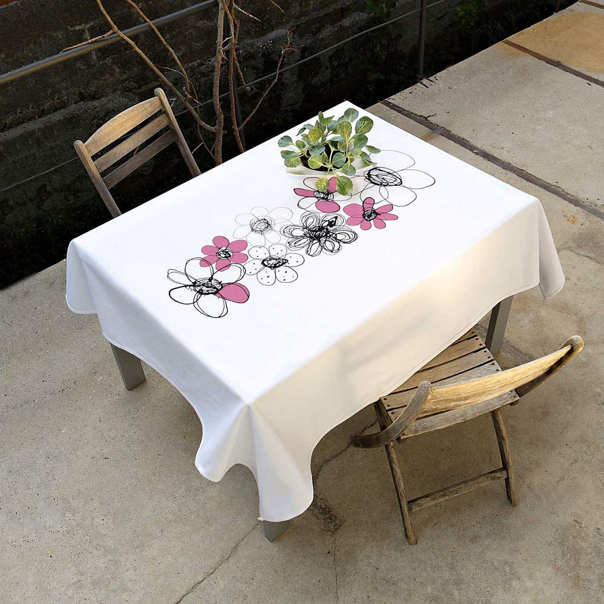Acquista Tovaglia antivegetativa con stampa floreale semplice ed elegante, tovaglia  rettangolare per tavolino da matrimonio, decorazione per tavolo da cucina