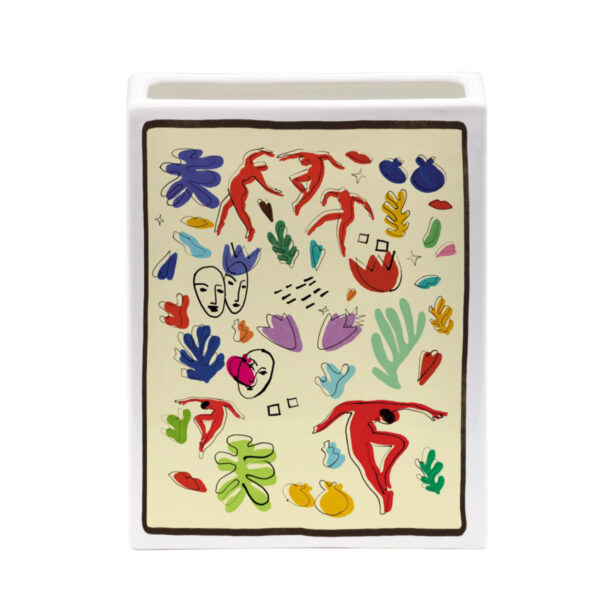 Vaso in ceramica ispirato all'artista viaggiatore di Matisse