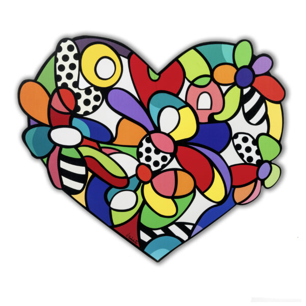 Art Panel Cuore & Love di Virginia Benedicto