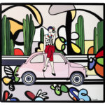 tovaglietta americana 32x24 cm con immagine di Virginia Benedicto